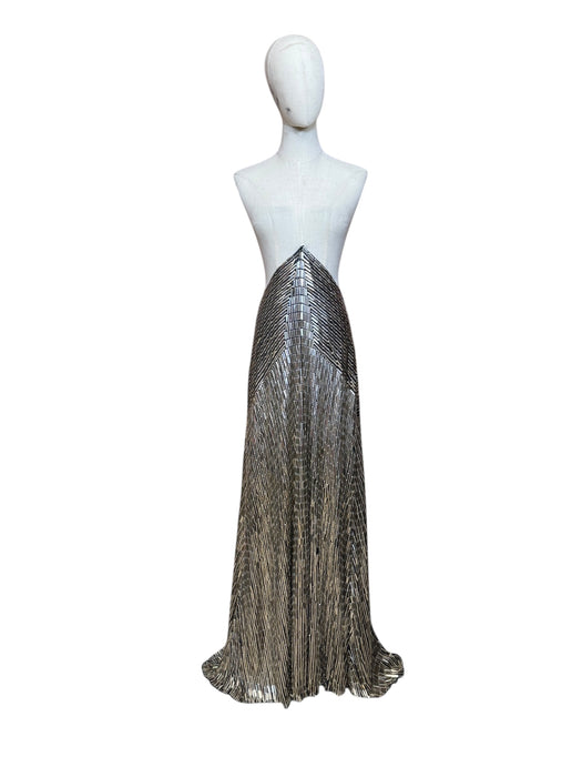 Diana, vintage couture long beaded skirt