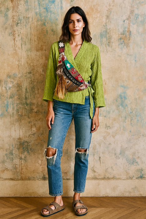 Mimi, reworked 80s crossbody bag