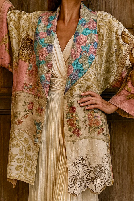 John Rocha, reworked patchwork kimono