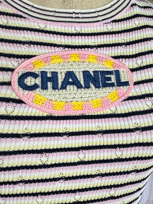 Chanel, Y2K mini knit dress