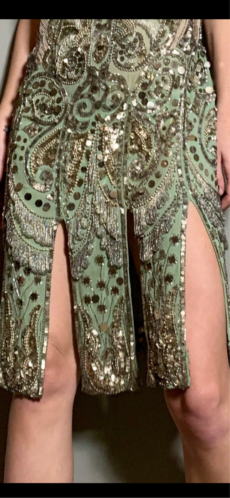 Bea, reworked 20s beaded flapper dress