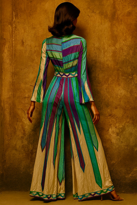 Pucci, 70s iconic silk jersey jumpsuit