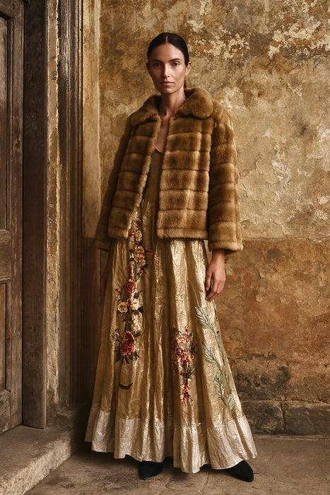 Blondie, 40s faux fur blonde jacket