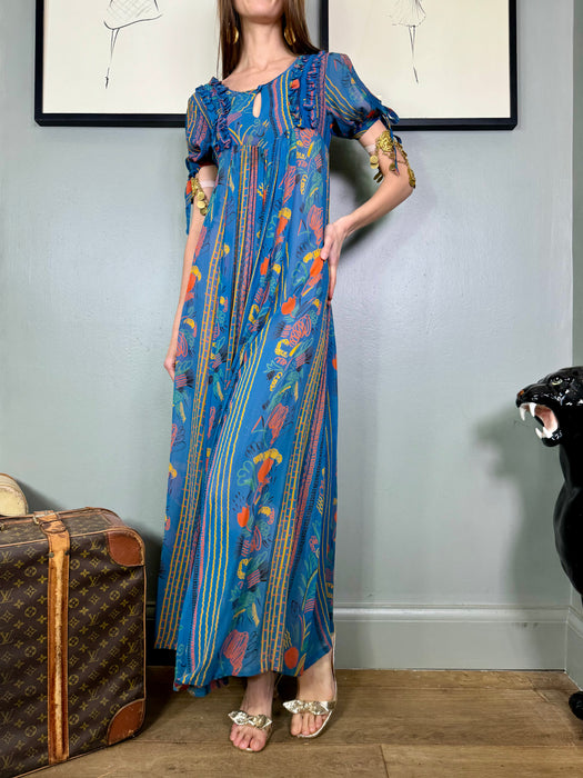 Ossie Clark, Celia Birtwell print dress