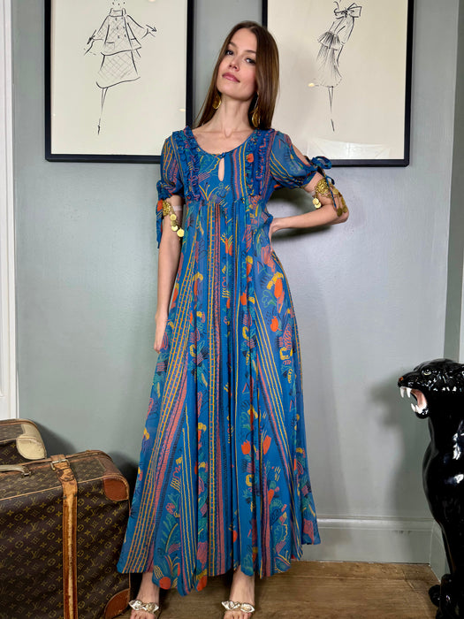 Ossie Clark, Celia Birtwell print dress