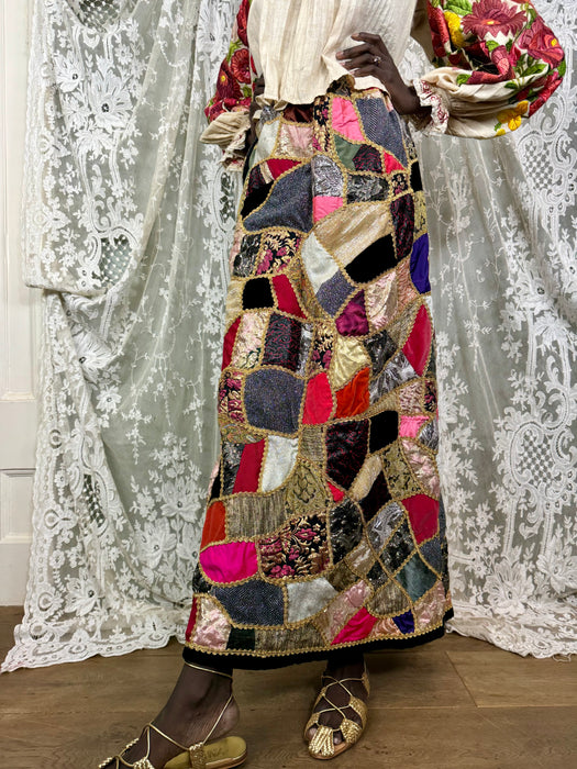 Sigrid, 60s patchwork A line skirt