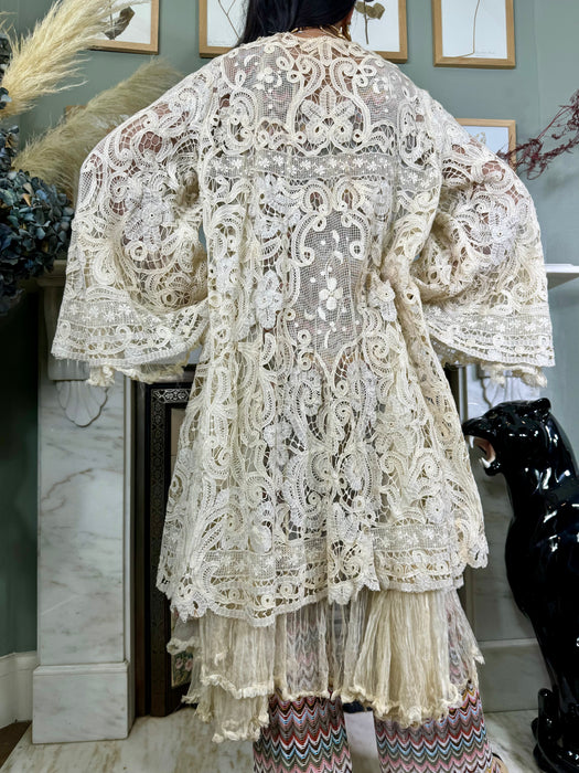 Battenberg, original battengerg lace coat