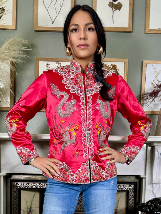Yaz, 50s Chinese beaded jacket