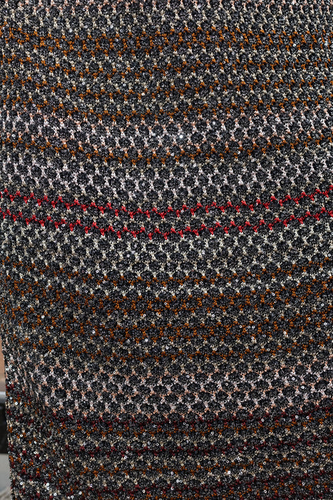 Missoni, Y2K knit beaded long dress