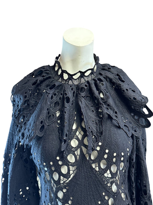 Sofia, vintage eyelet frill dress