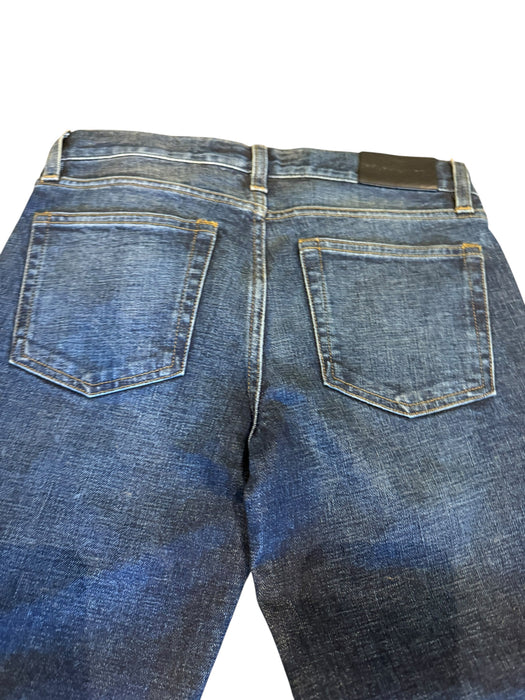 Ralph Lauren, black label motorcycle blue faded denim jeans
