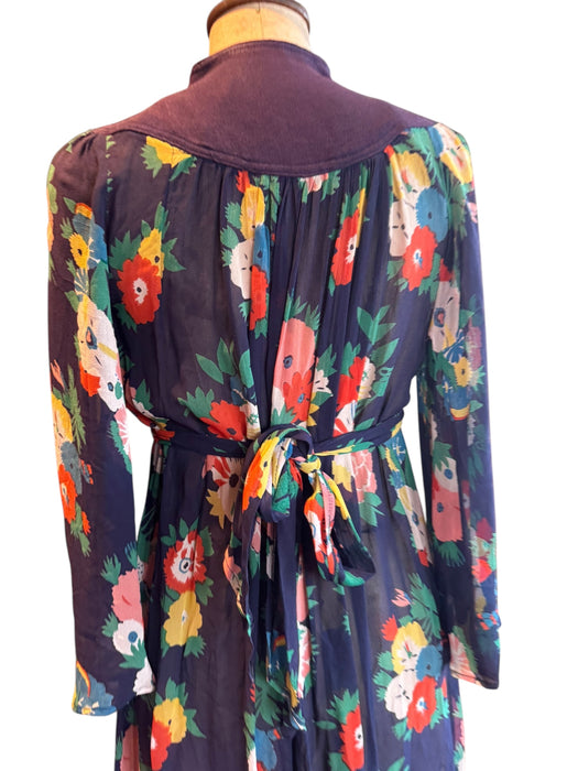 Ossie Clark, for Radley floral print dress and matching scarf