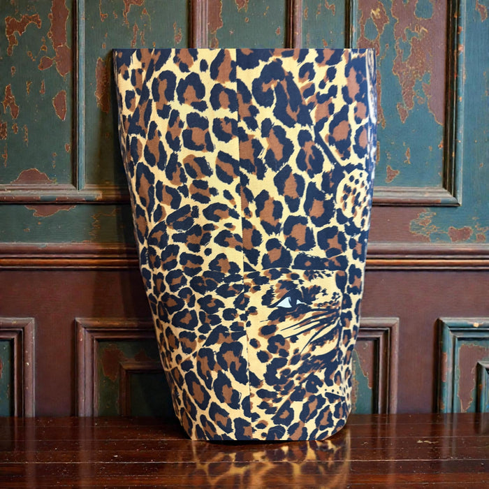 Yves Saint Laurent, Rive Gauche runway autumn/winter 1986/87 leopard print wool dress