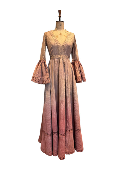 Mani, 70s Mexicana ombré hand dyed dress