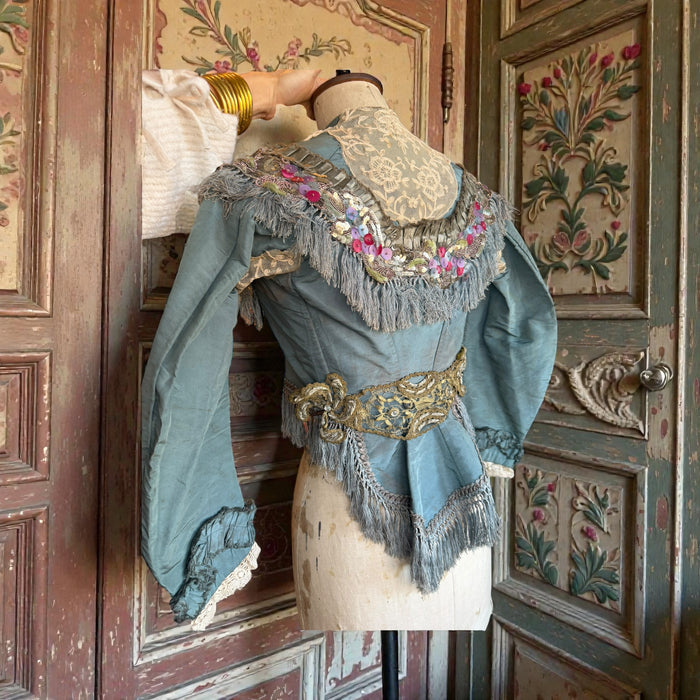 Astra, Reworked Victorian beaded jacket