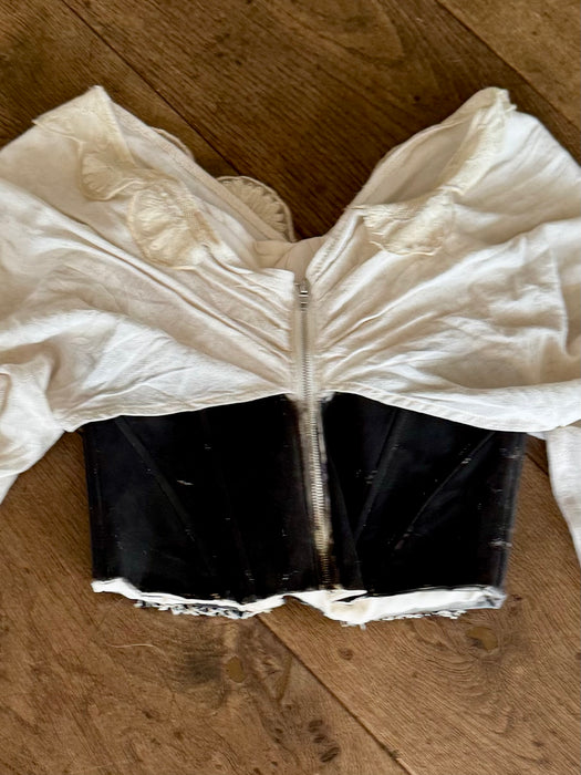 Marley, reworked vintage corseted top