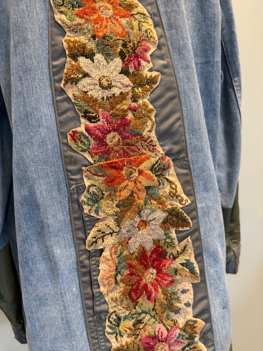 Virna, 70s denim reworked jacket