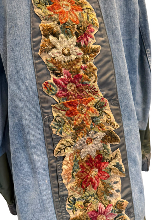 Virna, 70s denim reworked jacket
