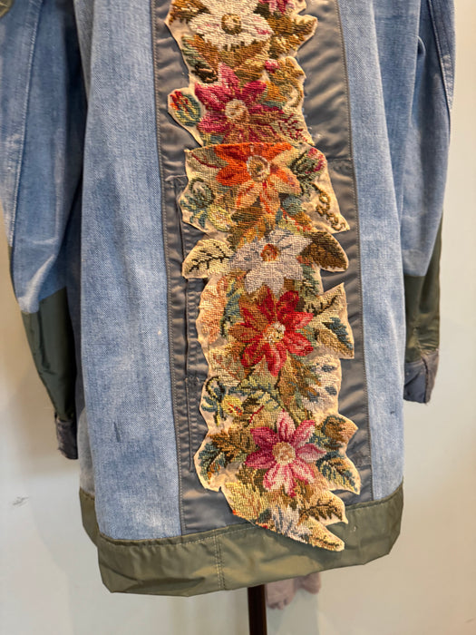 Virna, 70s denim reworked jacket