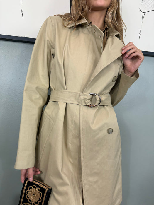 Gucci, Y2K monogrammed trenchcoat