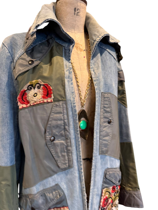 Virna, 70s denim reworked jacket