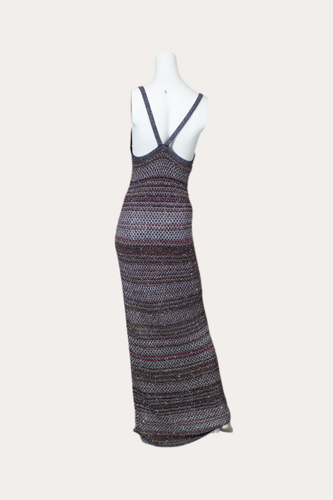 Missoni, Y2K knit beaded long dress