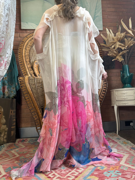 Valentino, 2020 silk chiffon floral dress
