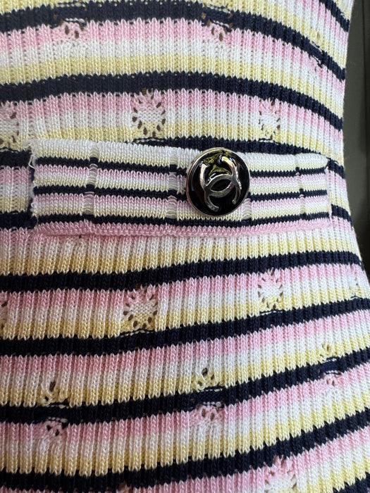 Chanel, Y2K mini knit dress