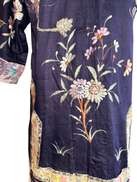 Troy, 30s silk embroidered and beaded Chinese jacket