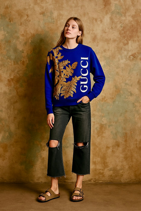 Gucci, reworked 70s Men’s cotton sweatshirt