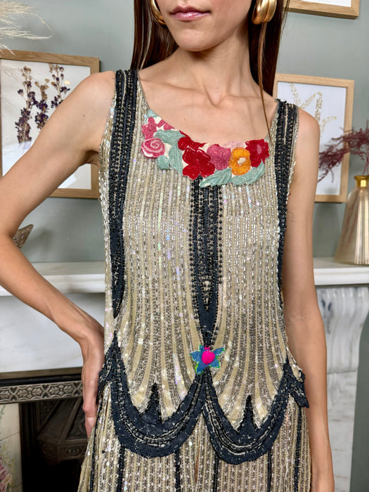 Susanne, 20s re-worked flapper dress