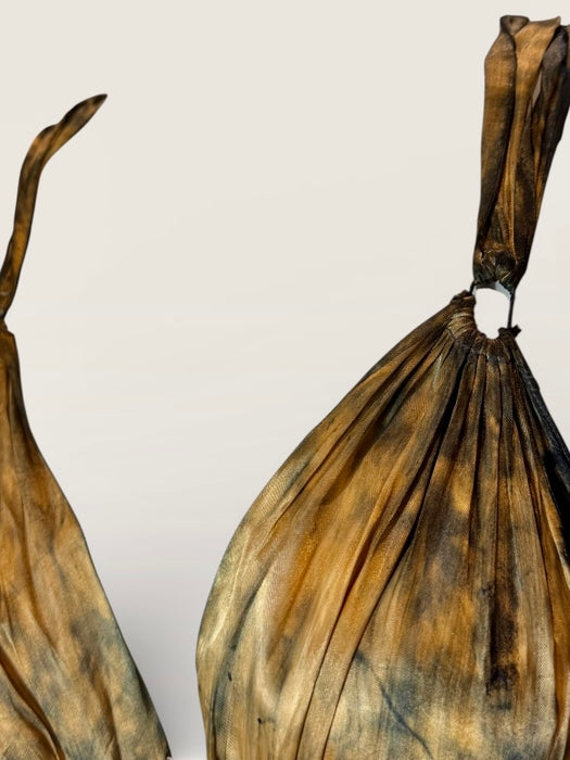 Marley, hand dyed original 20s silk and lace slip bias cut dress