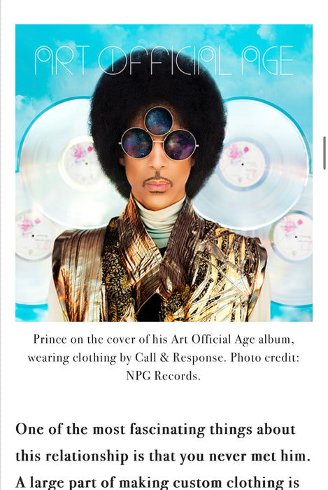 Call & Response, 90s mixed leather fringed jacket