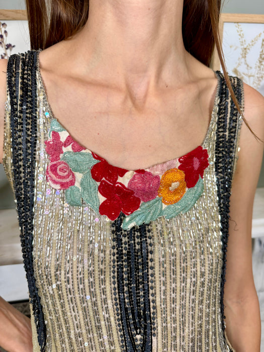 Susanne, 20s re-worked flapper dress