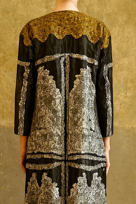 Dries Van Noten, Y2K silk damask jacket