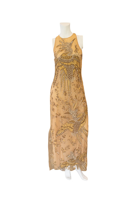 Etro 2002, catwalk beaded dress