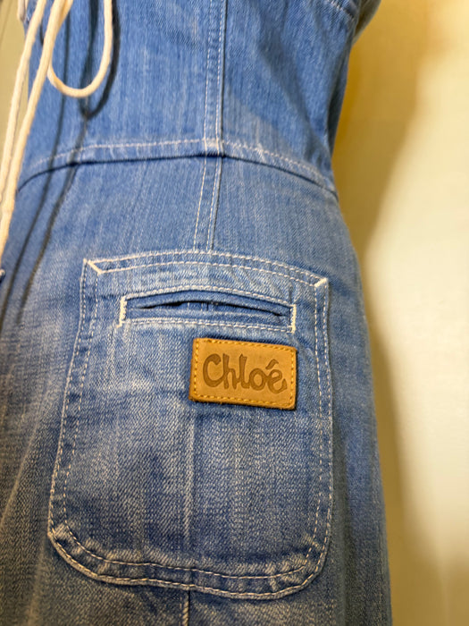 Chloé, 2004 by Phoebe Philo denim dress
