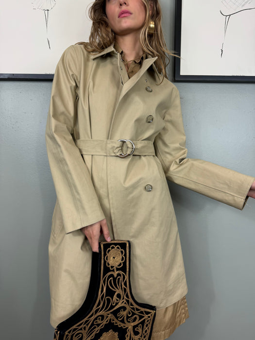 Gucci, Y2K monogrammed trenchcoat
