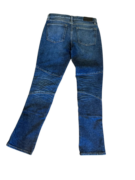 Ralph Lauren, black label motorcycle blue faded denim jeans