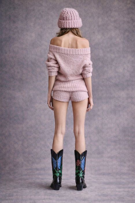 Dallas, 70s black leather hand painted cowboy boots