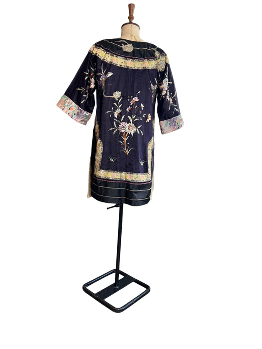 Troy, 30s silk embroidered and beaded Chinese jacket
