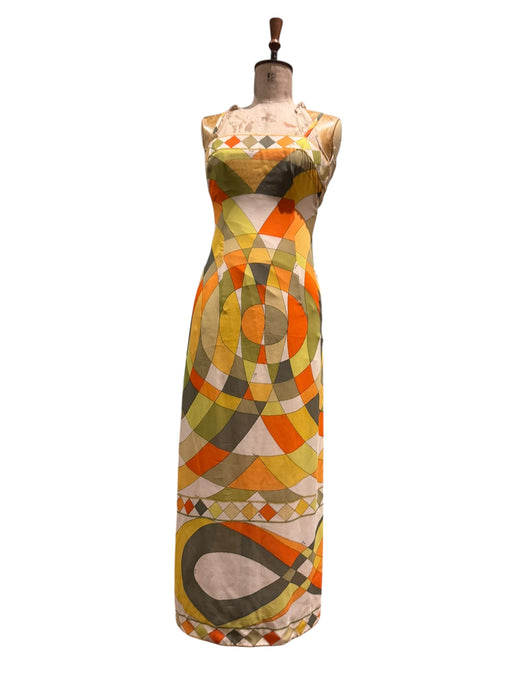 Emilio Pucci, 70s silk print shift dress