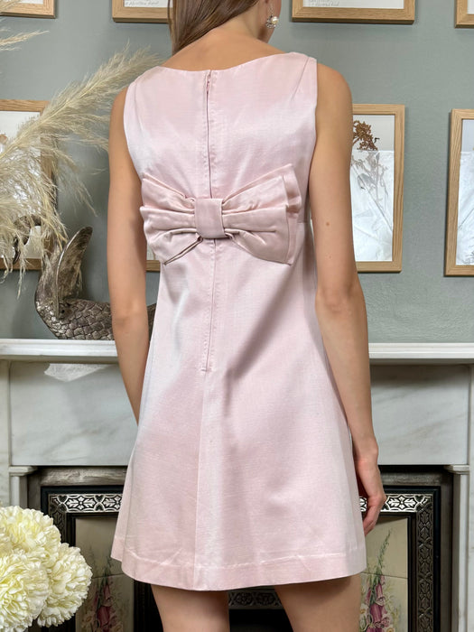 Yana, 60s pink short beaded dress