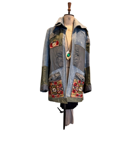 Virna, 70s denim reworked jacket