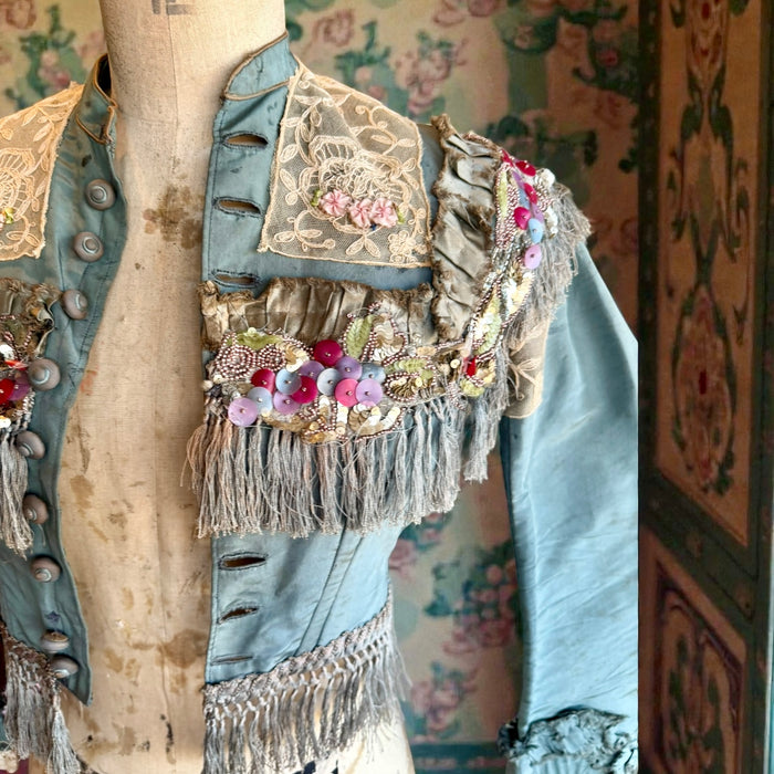 Astra, Reworked Victorian beaded jacket