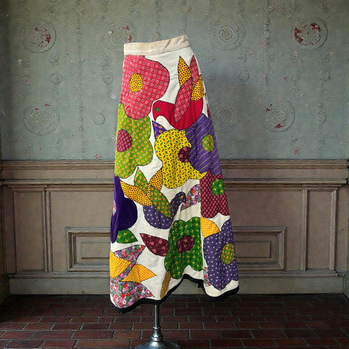 Blums -Vogue, of Beverley Hills 60s “Flower Power” jacket and skirt set