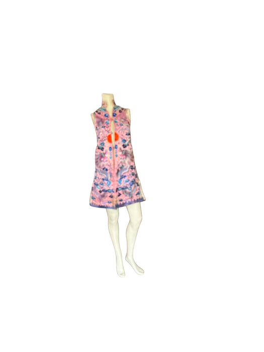 Magda, Late Qing dynasty Chinese silk embroidered waistcoat/dress
