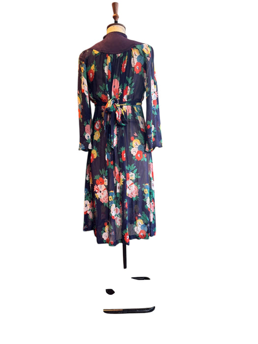 Ossie Clark, for Radley floral print dress and matching scarf