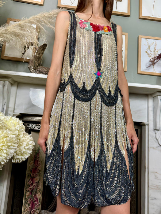 Susanne, 20s re-worked flapper dress