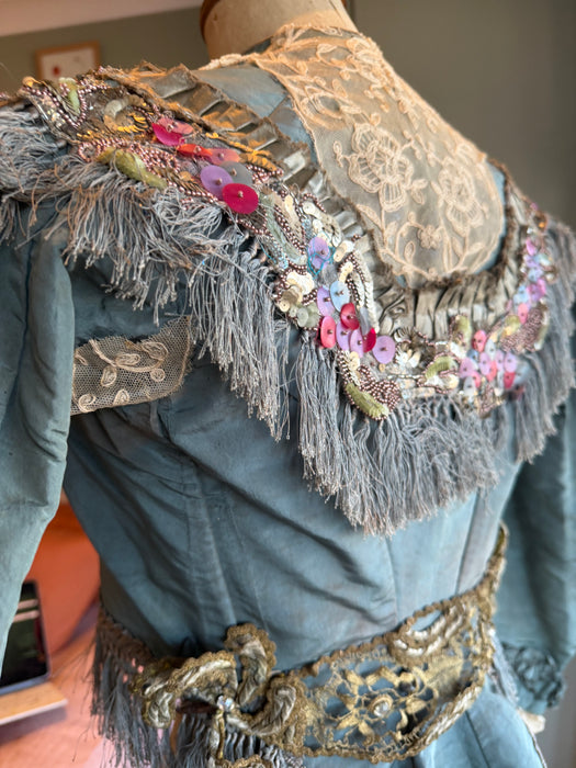 Astra, Reworked Victorian beaded jacket